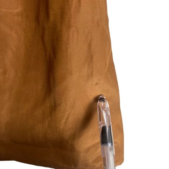 J. Jill silk & cotton orange brown‎ tank top - Picture 5 of 8